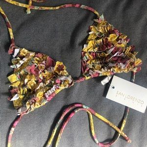 San Lorenzo NWT Bikini Top!